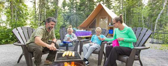 Hébergement d'expérience dans le parc national du Mont-Tremblant