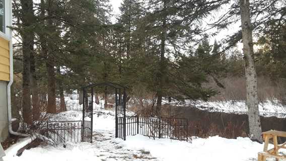 Chalet Oasis de paix in winter