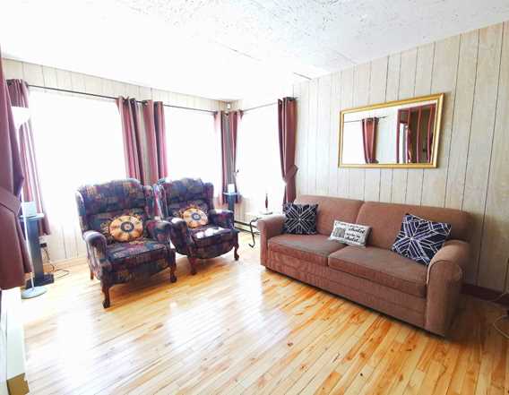 Chalet Oasis de paix salon