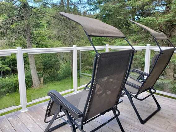 Chalet Oasis de paix terrasse