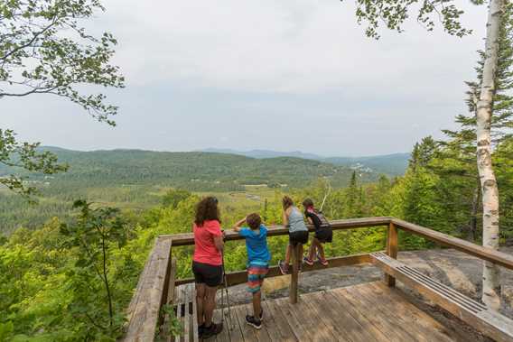 Belvédère parc régional de la forêt Ouareau