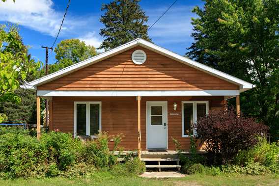 Extérieur du Chalet Imasco en été