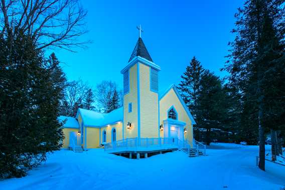 Chapelle Auberge du Lac Priscault