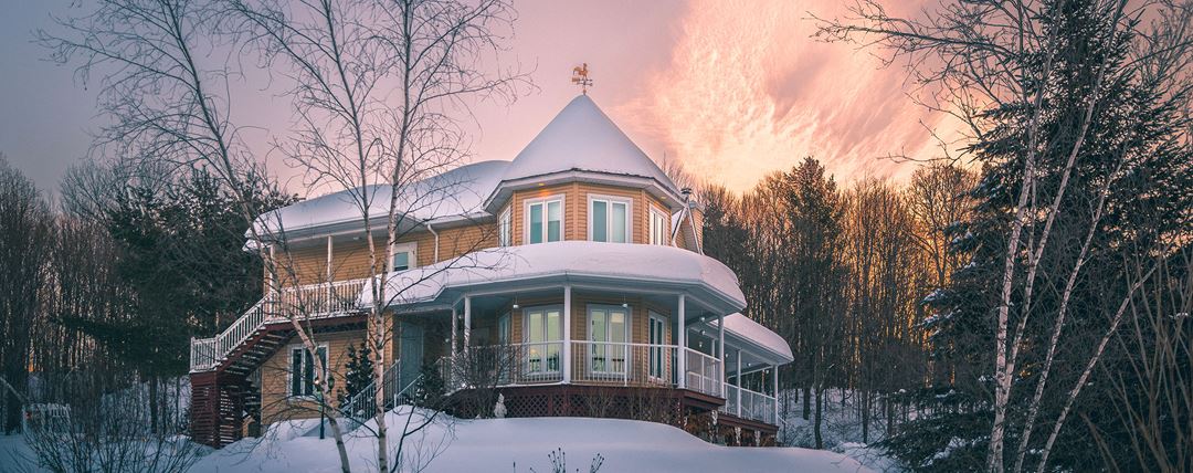 Auberge Le Louis-Philippe II en hiver