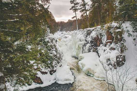 Chutes Dorwin Hiver