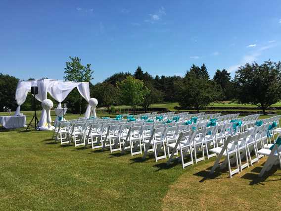 Wedding reception at Club de golf Montcalm