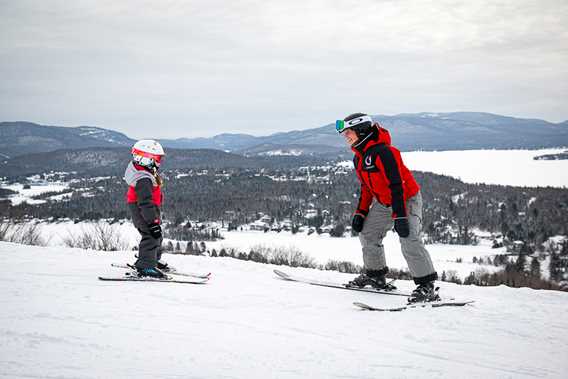 Alpine ski mountain in Saint-Donat