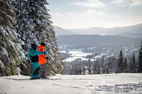 Alpine ski mountain in Saint-Donat