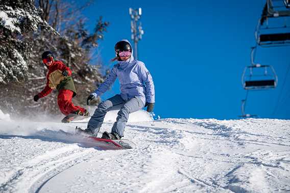 Montagne de ski Alpin à Saint-Donat