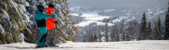 Alpine ski mountain in Saint-Donat