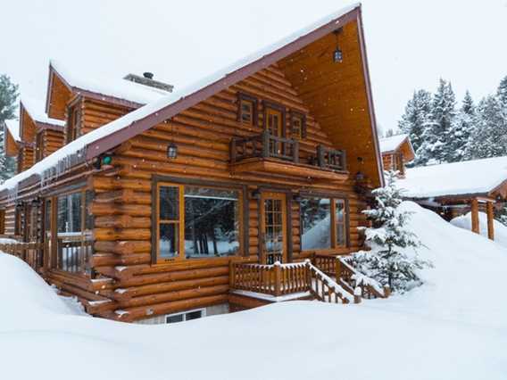 Chalet Hiver Pourvoirie du Lac Blanc