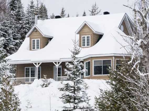 Chalet hiver Pourvoirie du Lac Blanc