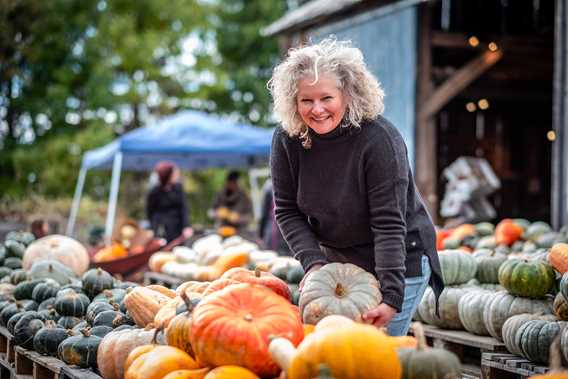 Pascale Coutu, propriétaire de La Courgerie