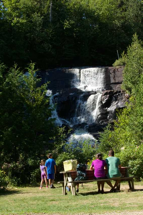 Chute-aux-Rats in Parc national du Mont-Tremblant