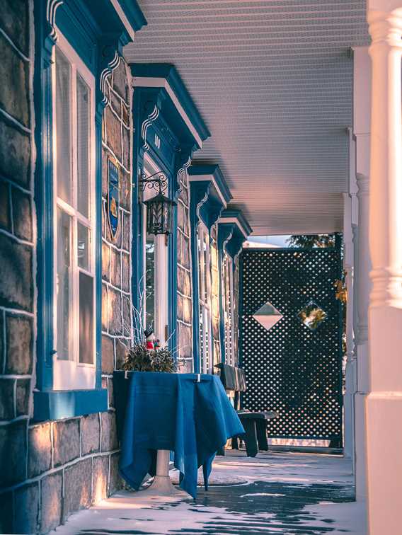 Gîte Le Passerin Indigo in winter
