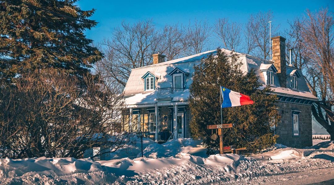 Gîte Le Passerin Indigo in winter
