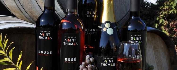 Wines of Vignoble Saint-Thomas