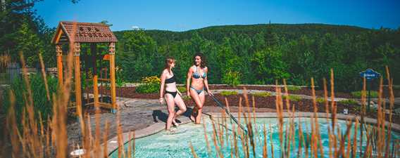 Two women at the Spa Natur'Eau