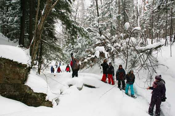 Group activitie in winter at Kinadapt