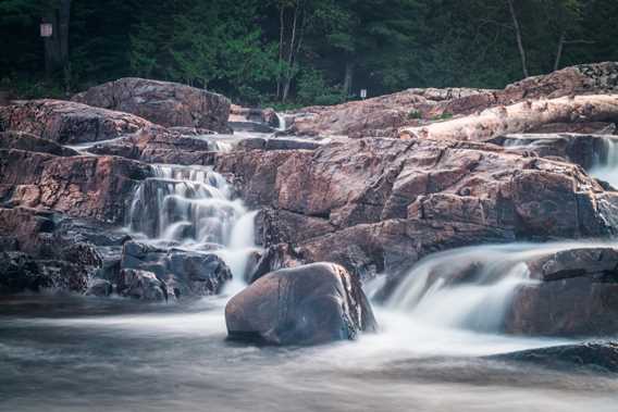 Parc des cascades à Rawdon