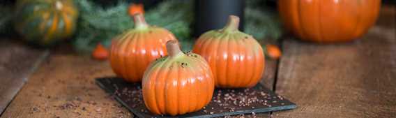 Citrouilles en chocolat