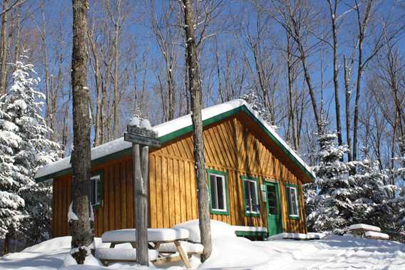 Cabin parc régional de la forêt Ouareau