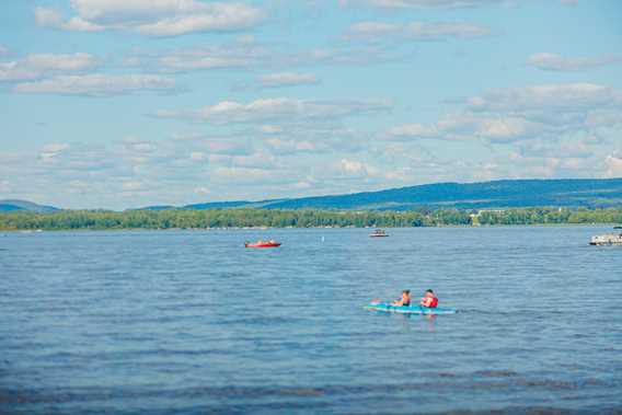 PUBLIC BEACH OF SAINT-GABRIEL