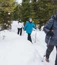 Cross-country skiing and snowshoeing - Saint-Côme municipals trails