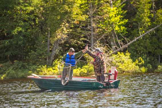 Pêche à la Pourvoirie La Barrière