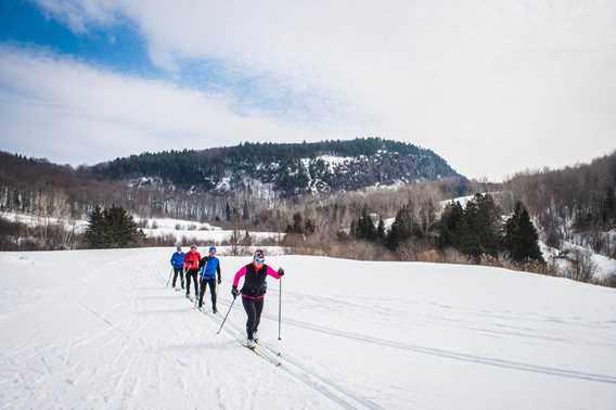 Ski de fond Montagne Coupée