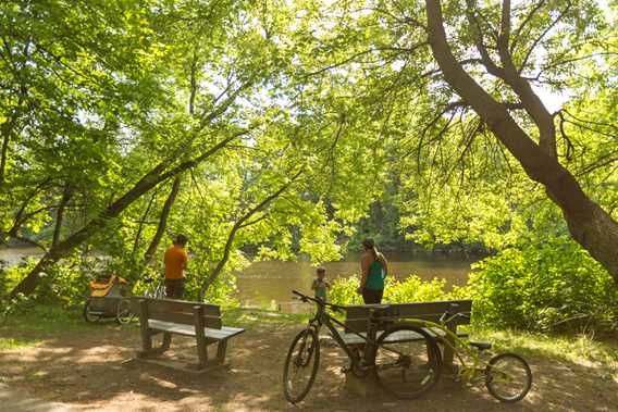 Bike trail of the MRC de Joliette