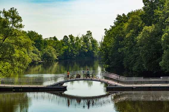 Bike trail of the MRC de Joliette