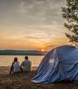 Camping in Lac Taureau Regional Park