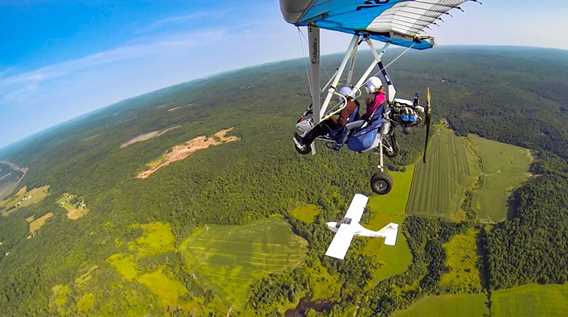 Pendulaire et 3-axes at Recreational flying center ULM Québec