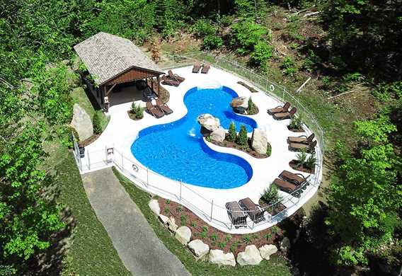 Pool reserved for couples