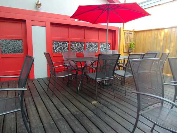 Terrasse du restaurant Le Tusk cuisine et bar