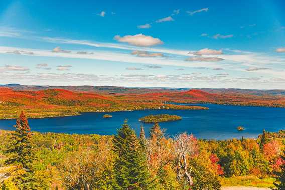 Automne à Saint-Donat