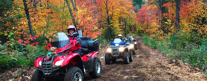 Sentier quad Saint-Donat