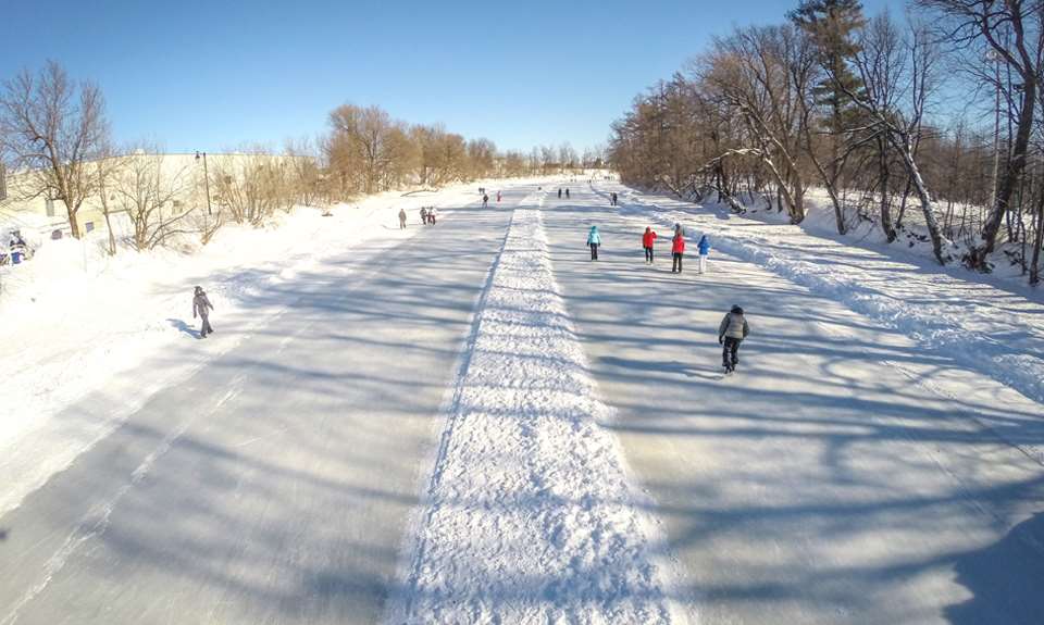 Ice Skating Outdoor Ice Paths Tourisme Lanaudiere