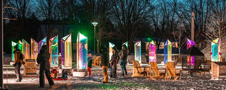 Espace culturel de Repentigny in winter