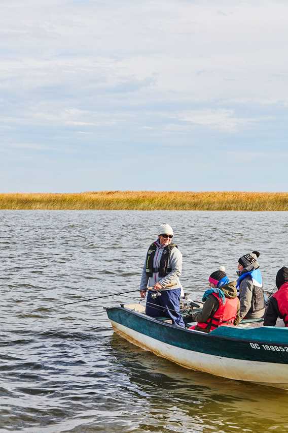 Fall fishing at Roger Gladu