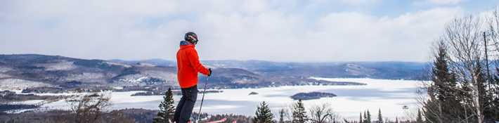 Faire du ski alpin dans Lanaudière