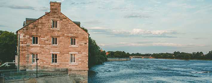 Bâtiment historique de la SODECT à Terrebonne 