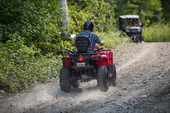 Sentier quad à la Pourvoirie Coin Lavigne