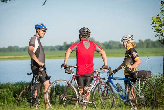 Island cycling circuit of Berthier