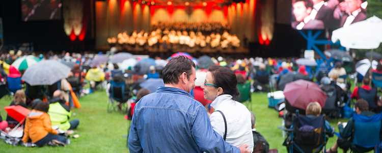 Couple au Festival de Lanaudière