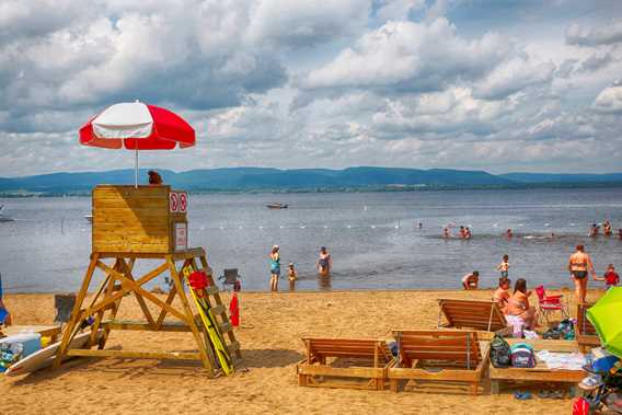 Beach of Saint-Gabriel-de-Brandon