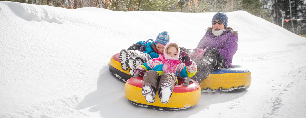 Glissades à Lanaudière 