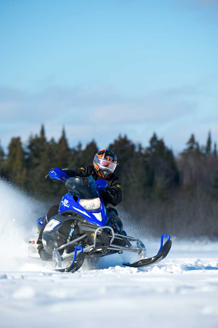 Ski-doo on Lac Maskinongé