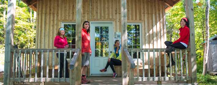 Un refuge à Saint-Donat